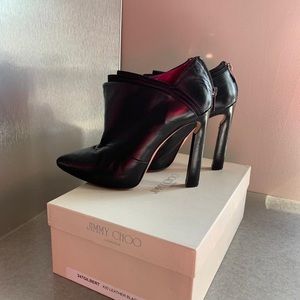 Jimmy Choo black booties